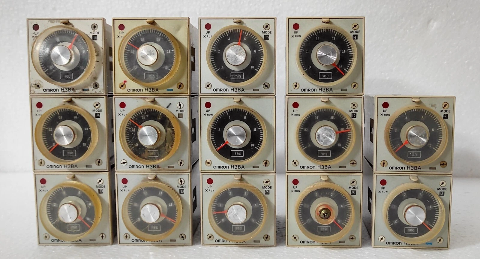 OMRON H3BA MULTI TIMER 24 VDC LOT OF 03 PCS